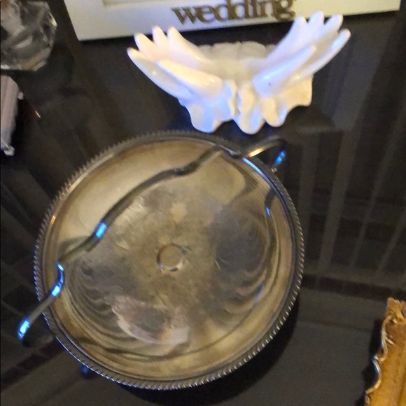 Antique bridal basket silver plated - Picture 3 of 5